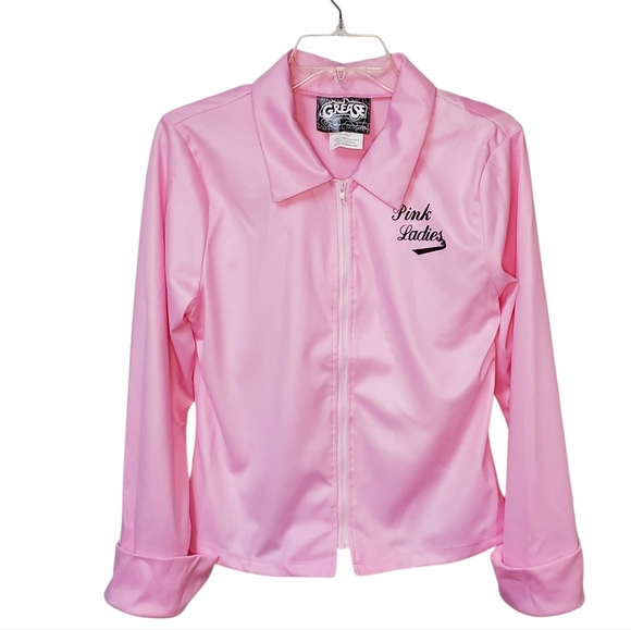 Pink Ladies Jacket Costme Halloween Cosplay Grease Adult Size X-Large - Picture 1 of 8